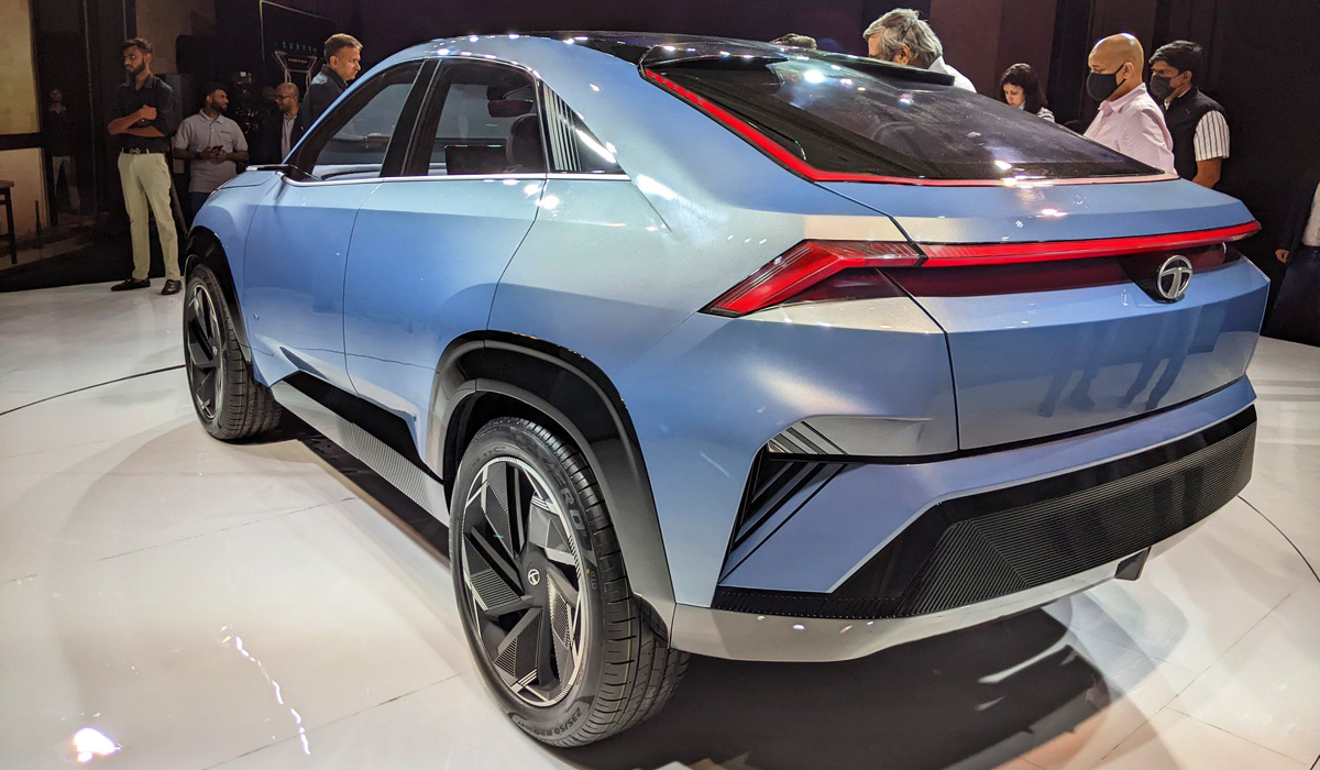 Tata Curvv Electric Suv Concept Unveiled