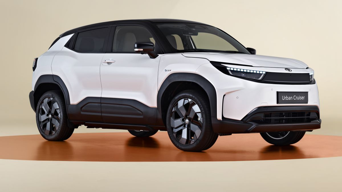 New 2025 Toyota Urban Cruiser BEV SUV Revealed In Europe